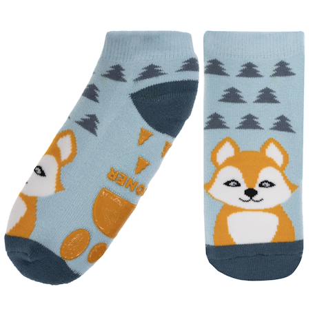 Chaussettes anti-dérapantes enfant bleu 1/4 ans Bleu 2 - vertbaudet enfant 