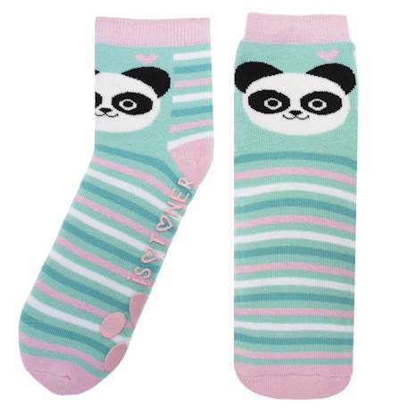 Chaussettes antidérapantes enfant turquoise 5/8 ans Turquoise 2 - vertbaudet enfant 