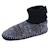 Chaussettes d'intérieur maille jacquard, picots antidérapants Jacquard marine 1 - vertbaudet enfant 