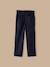 Pantalon large  en velours Kaki+Marine+Vert d'eau 4 - vertbaudet enfant 