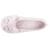 Chaussons ballerines imitation fourrure, semelle gomme ultra souple Gris+Rose 9 - vertbaudet enfant 
