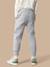 Pantalon de jogging garçon Gris chine+Navy 2 - vertbaudet enfant 