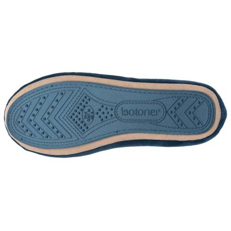 Chaussons ballerines semelle intérieure moelleuse et confortable Bleucanard+Léopard+Sauge 5 - vertbaudet enfant 