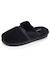 Chaussons mules ultra confortables, en maille bouclette, semelle crantée Beige+Camel+Noir 18 - vertbaudet enfant 