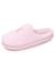 Chaussons mules sherpa stylé et chaud confort douillets et moelleux Ivoire+Rose pâle+Vert d'eau 12 - vertbaudet enfant 