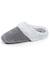 Chaussons mules sergé pailleté, semelle gomme ultra souple Gris foncé 6 - vertbaudet enfant 