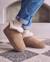 Chaussons bottillons cuir camel semelle gomme crantés Camel 2 - vertbaudet enfant 