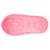 Chaussons mocassins microvelours, semelle gomme antidérapante Rose 4 - vertbaudet enfant 