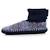 Chaussettes d'intérieur maille jacquard, picots antidérapants Jacquard marine 3 - vertbaudet enfant 