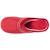 Chaussons mules microvelours mousse à mémoire forme talon 3,7 cm Noir+Rouge 9 - vertbaudet enfant 