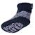 Chaussettes d'intérieur maille jacquard, picots antidérapants Jacquard marine 5 - vertbaudet enfant 
