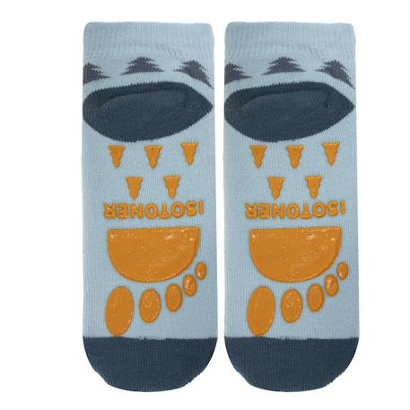 Chaussettes anti-dérapantes enfant bleu 1/4 ans Bleu 3 - vertbaudet enfant 