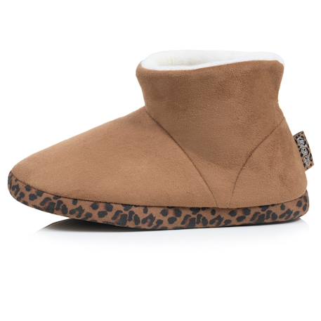 Chaussons bottillons suédine, semelle gomme ultra souple Camel 3 - vertbaudet enfant 