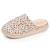 Chaussons mules microvelours semelle bloup extra confort Blush+Gris chiné+Léopard beige+Lilas 13 - vertbaudet enfant 