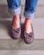 Chaussons ballerines souples, ultra confortables et légers, confort technologie everywear Bleu canardfleurs+Grisirisé+Léopard+Rayuresbleues+Sauge+Sauge noeud irisé+Taupe 14 - vertbaudet enfant 