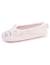 Chaussons ballerines imitation fourrure, semelle gomme ultra souple Gris+Rose 12 - vertbaudet enfant 