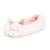 Chaussons ballerines imitation fourrure, semelle gomme antidérapante Ivoire 1 - vertbaudet enfant 
