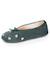 Chaussons ballerines ultra confortables, semelle en cuir, détail grand nœud Bleu canard+Bleu canardfleurs+Girafe+Gris chiné clair+Ivoire+Rayure marinière+Rayuresbleues+Rouge+Sauge+Sauge/crème+Vert d'eau 59 - vertbaudet enfant 