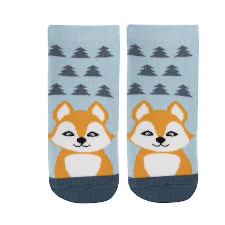 Chaussettes anti-dérapantes enfant bleu 1/4 ans Bleu 1 - vertbaudet enfant 
