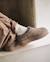 Chaussons mules suédine semelle plateforme Beige+Léopard camel+Taupe 14 - vertbaudet enfant 
