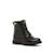 Bottines filles synthétique fermeture éclair Noir brillant 2 - vertbaudet enfant 