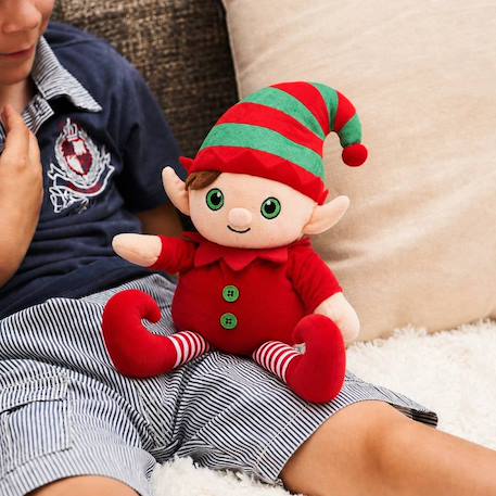 Peluche bouillotte lutin farceur Rouge 1 - vertbaudet enfant 