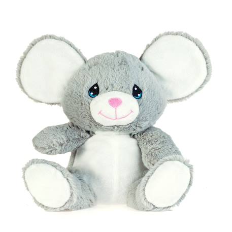 Peluche bouillotte souris Gris 2 - vertbaudet enfant 