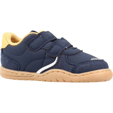 Sneakers garçon synthétique fermeture adhésive barefoot Blue+Green+White 5 - vertbaudet enfant 