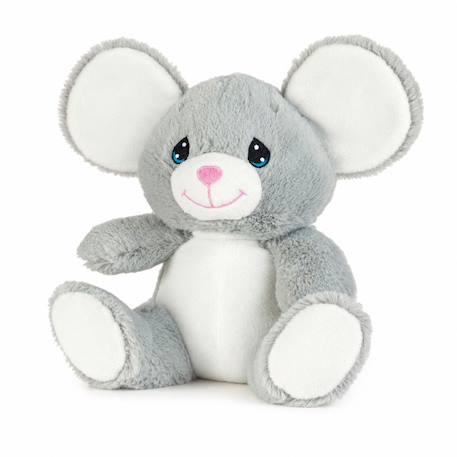 Peluche bouillotte souris Gris 3 - vertbaudet enfant 