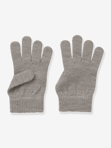 Fille-Accessoires-Bonnet, écharpe, gants-Gants fille en mélange de laine mérinos name it