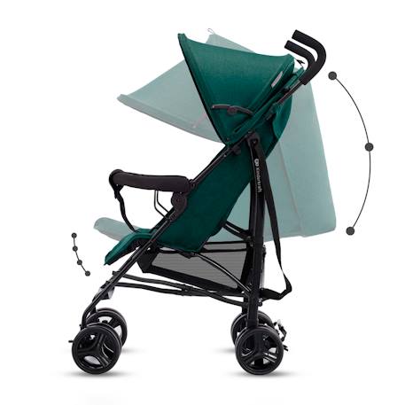 Poussette Parapluie TIK Légère 6,5 kg avec Position Allongée, Roues EVA Amorties et Pliage Compact Beige+Green+Grey+Marron 9 - vertbaudet enfant 