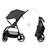 Poussette TRIG 3 Pliable d’Une Main jusqu’à 25 kg avec Dossier Allongé, Grandes Roues et Capote Imperméable Beige+Gris+Marron+Noir 9 - vertbaudet enfant 