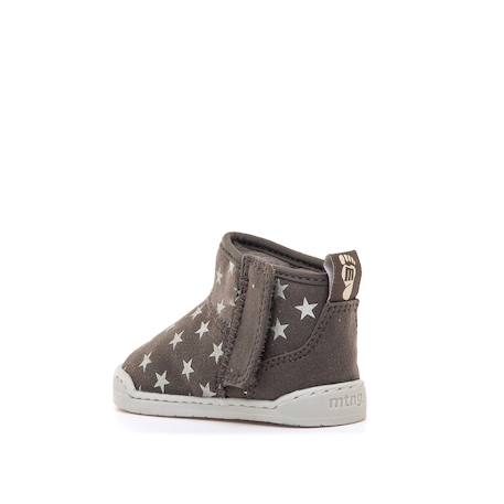 Bottines filles synthétique fermeture adhésive barefoot Grey 4 - vertbaudet enfant 