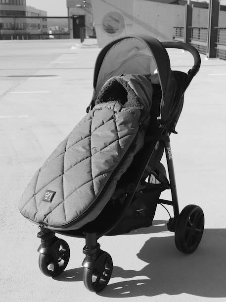 Chancelière poussette XL Too ANTHRACITE+BLACK+NAVY+Sable/crème 5 - vertbaudet enfant 