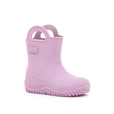 Bottes filles synthétique sans fermeture- ouverts barefoot Purple 2 - vertbaudet enfant 