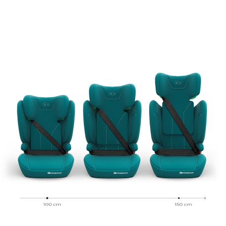 Siège Auto I-SPARK 2 PLUS i-Size 100-150 cm 2 en 1 avec Booster, H-GUARD, SPS et Appuie-Tête 10 Positions Gris+Noir+Rose+Vert 21 - vertbaudet enfant 