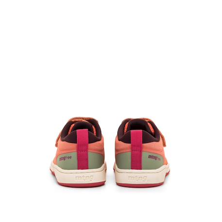 Sneakers filles synthétique fermeture adhésive barefoot Orange+Pink 5 - vertbaudet enfant 