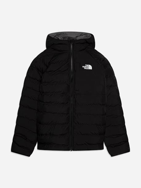 Doudoune fille reversible Blanc sable+Noir+Noir / gris 7 - vertbaudet enfant 