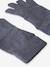 Gants garçon en mélange de laine mérinos name it bleu grisé+gris chiné 3 - vertbaudet enfant 