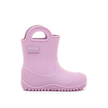 Bottines filles synthétique sans fermeture- ouverts barefoot Purple 1 - vertbaudet enfant 