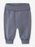 Pantalon bébé en laine mérinos name it bleu grisé+gris chiné 4 - vertbaudet enfant 