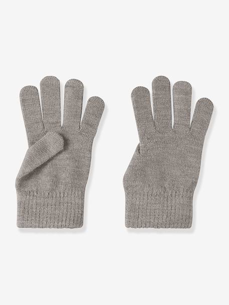Fille-Accessoires-Bonnet, écharpe, gants-Gants fille en mélange de laine mérinos name it