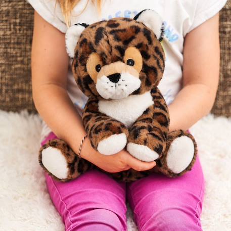 Peluche bouillotte leopard Beige 1 - vertbaudet enfant 