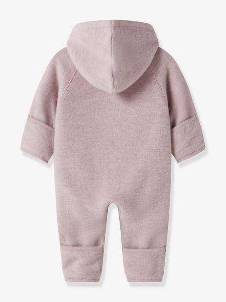 Combinaison d’hiver bébé en laine mérinos avec doublure jersey name it mauve 2 - vertbaudet enfant 