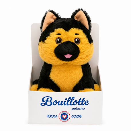 Peluche bouillotte chien berger allemand Noir 4 - vertbaudet enfant 