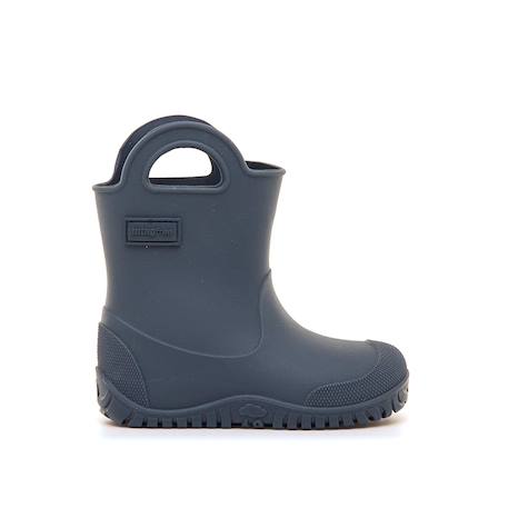 Bottines garçon synthétique sans fermeture- ouverts barefoot Blue 1 - vertbaudet enfant 