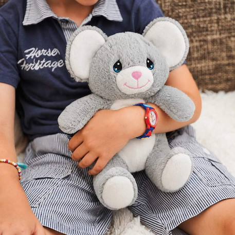Peluche bouillotte souris Gris 1 - vertbaudet enfant 