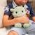 Peluche bouillotte dragon Vert 1 - vertbaudet enfant 