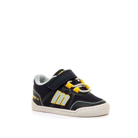 Sneakers garçon synthétique fermeture adhésive barefoot Blue 2 - vertbaudet enfant 