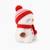 Peluche bouillotte bonhomme de neige Blanc 3 - vertbaudet enfant 